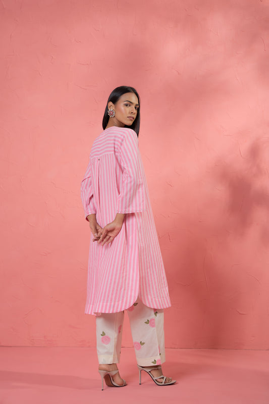 Gul Rose Stripe set