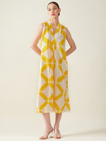 Geometric A line Dress