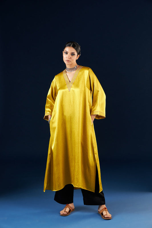 A Line Kurta Set